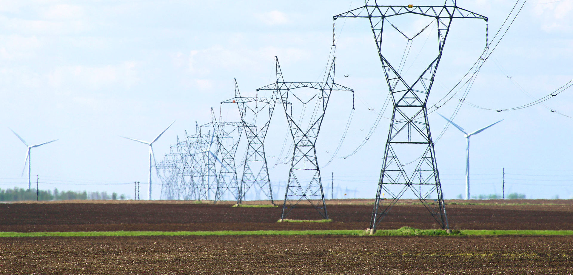 Electricity grid and wind turbines
